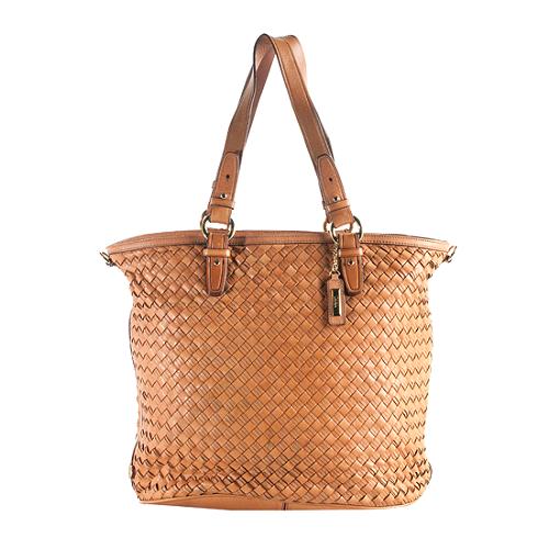Cole Haan Heritage Weave Leather Logan Tote