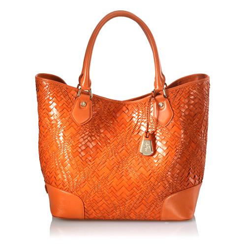 Cole Haan Optical Weave Triangle Tote