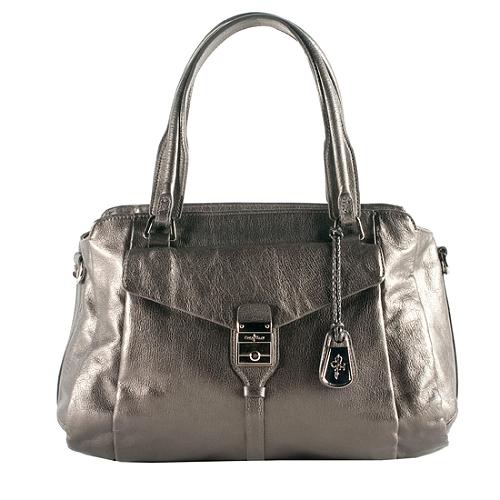 Cole Haan Sullivan Street Leather Hannah East/West Satchel Handbag