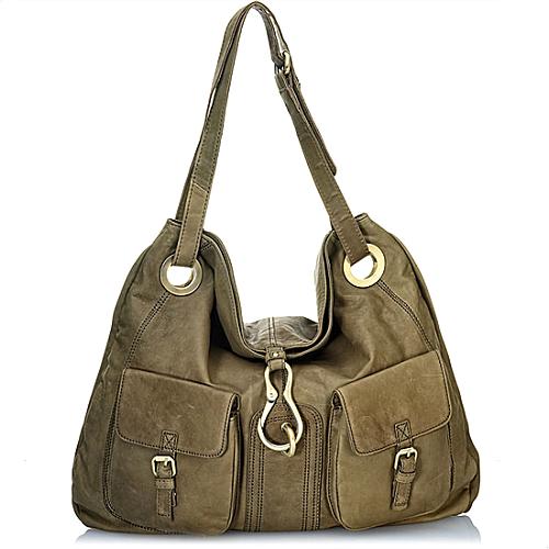 Cynthia Rowley Large Edie Matte Messenger Handbag