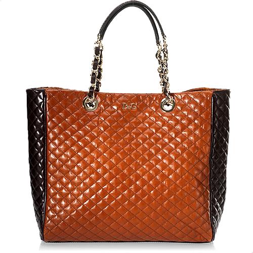 D&G Lily Quilted Tote