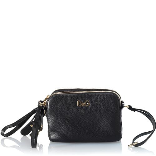 D&G Mini Lily3-Zip Shoulder Handbag