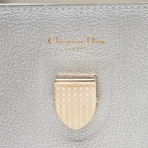 Christian Dior Metallic Calfskin Diorever Medium Tote