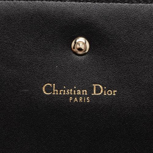 Dior Calfskin Diorama Wallet on Chain Clutch