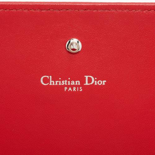 Dior Calfskin Diorama Wallet on Chain Clutch