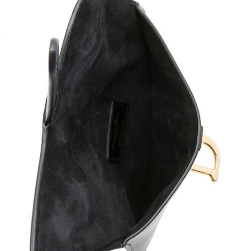 Dior Calfskin Saddle Belt Bag