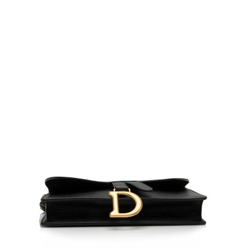 Dior Calfskin Saddle Clutch Crossbody