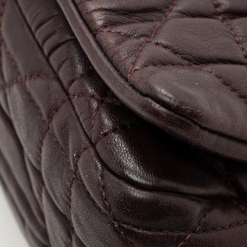 Dior Cannage Lambskin Large Flap Shoulder Bag
