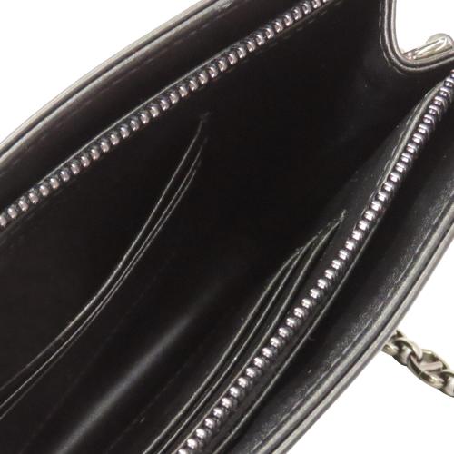 Dior Caro Zipped Pouch with Chain