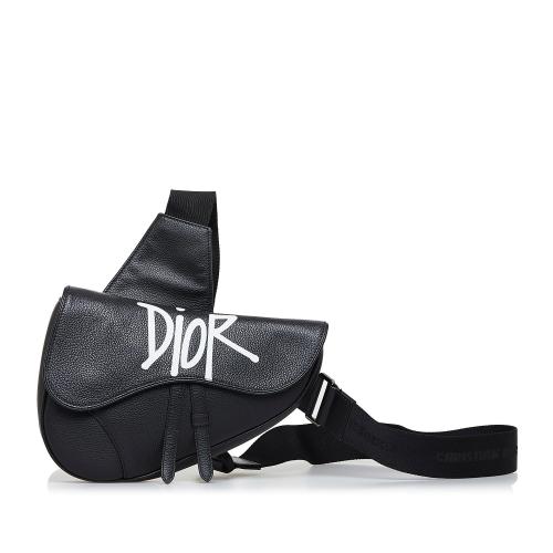 Dior Dior x Stussy Logo Saddle
