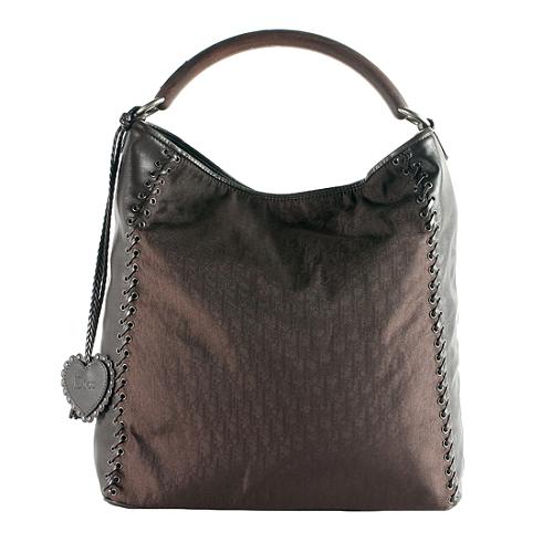 Dior Diorissimo Ethnic Large Hobo Handbag