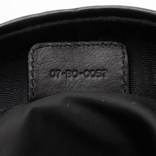 Dior 'Diorissimo' Large Leather Two Handle Black Bag