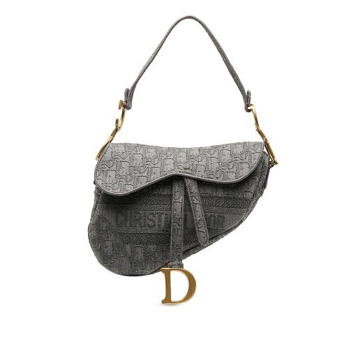 Dior Embroidered Saddle Bag