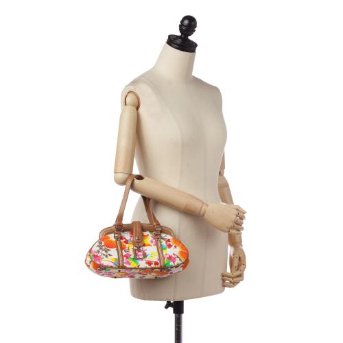Dior Floral Detective Canvas Handbag