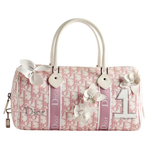 Dior Girly Boston Satchel Handbag