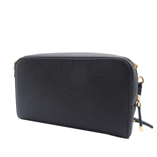Dior Grained Calfskin Caro Double Pouch