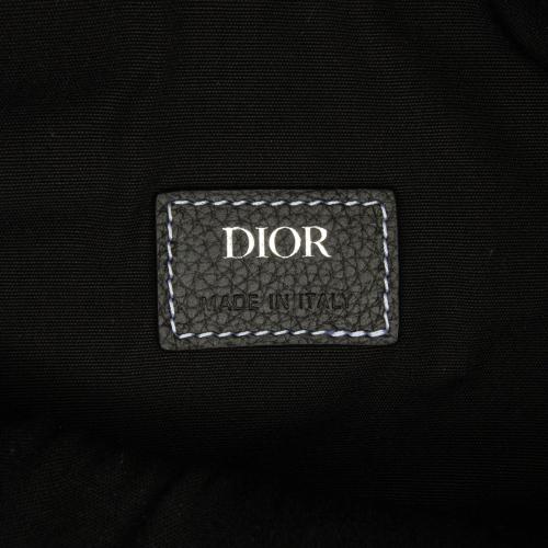 Dior Grained Leather Saddle Crossbody
