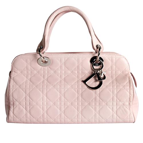 Dior Lady Dior Cannage Satchel Handbag