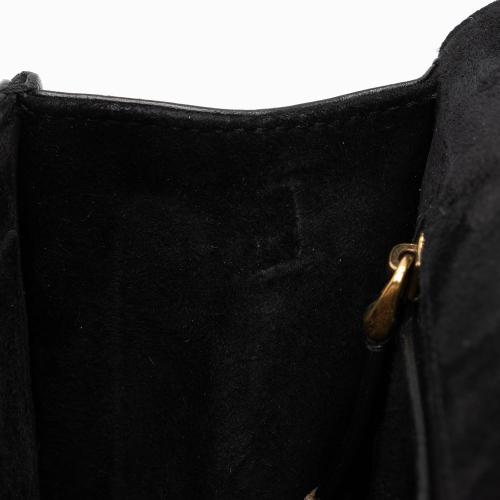 Dior Lambskin Bohemian Strap Addict Medium Flap Bag