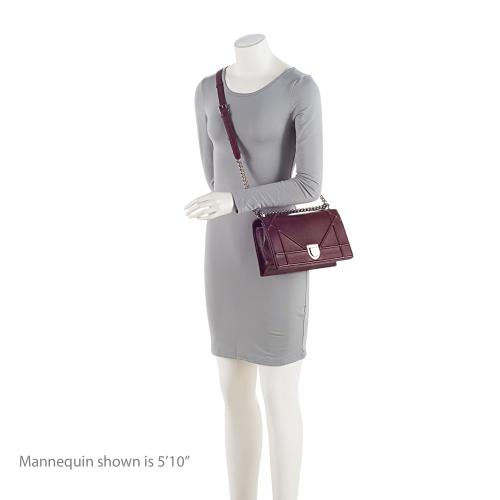 Dior Lambskin Diorama Medium Shoulder Bag
