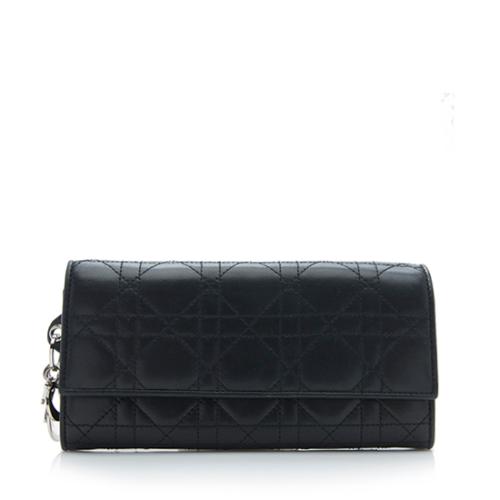 Dior Lambskin Rendezvous Wallet On Chain Bag