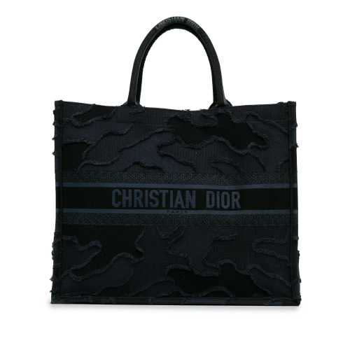 Dior Large Camouflage Book Tote