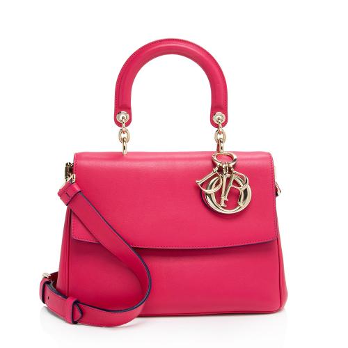 Dior Leather Be Dior Flap Small Satchel