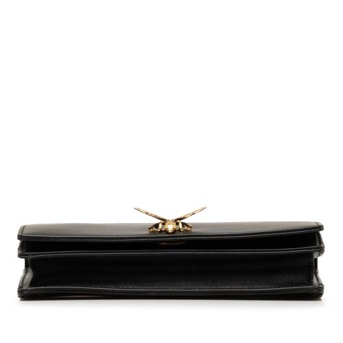 Dior Leather Bee Clutch