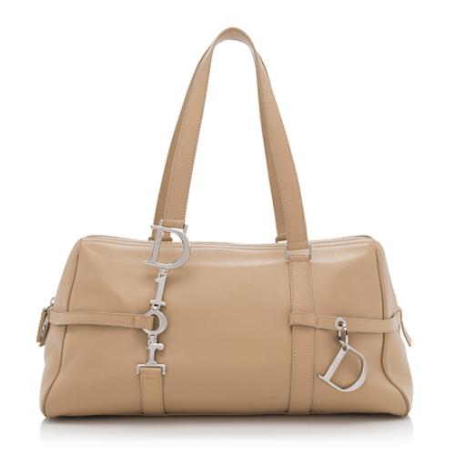 Dior Leather Charms East/West Satchel 