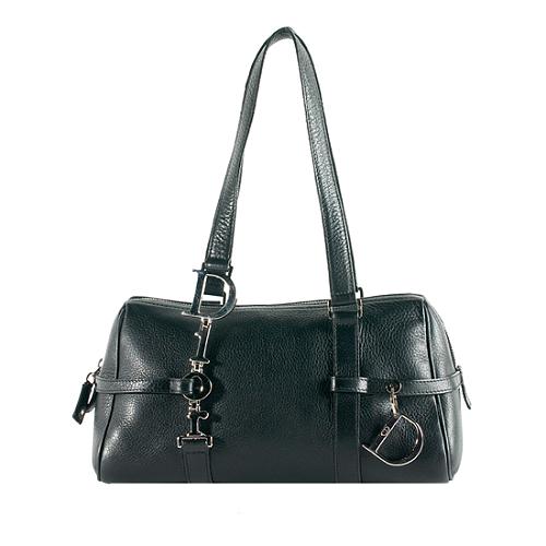 Dior Leather Charms East/West Satchel 