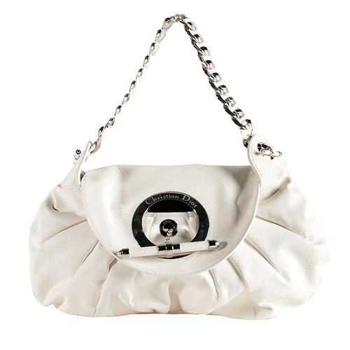 Dior Leather Jazz Medium Flap Handbag