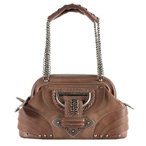 Dior Leather Jeanne Satchel Handbag