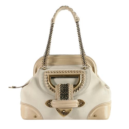 Dior Leather Jeanne Satchel Handbag