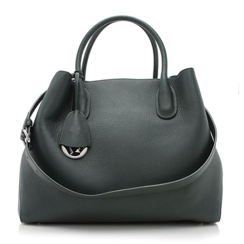 Dior Leather Open Bar Large Tote