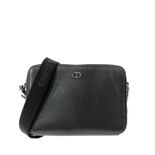 Dior Leather Pouch with Strap