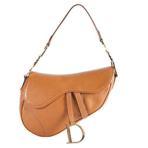 Dior Leather Saddle Shoulder Bag