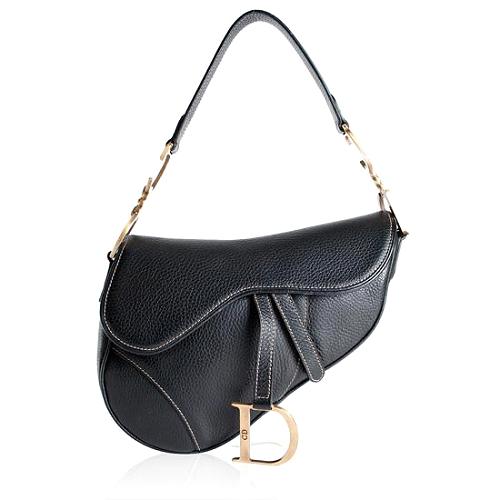 Dior Leather Saddle Shoulder Handbag