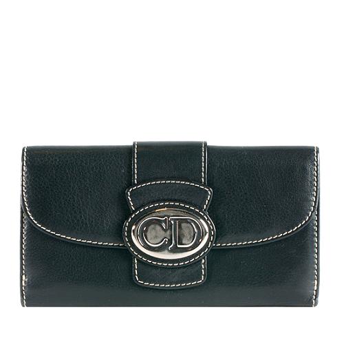 Dior Leather St. Germain Continental Wallet