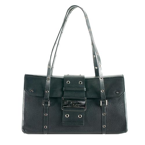 Dior Leather Street Chic Flap Small Tote