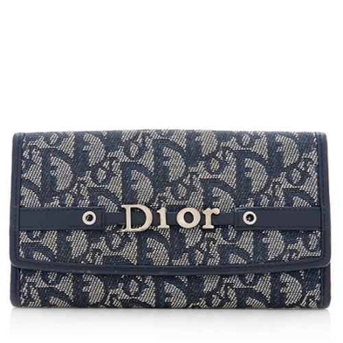 Dior Logo Continental Wallet
