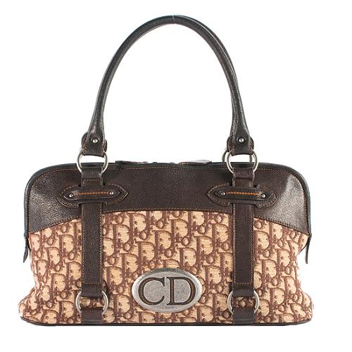 Dior Logo Satchel Handbag