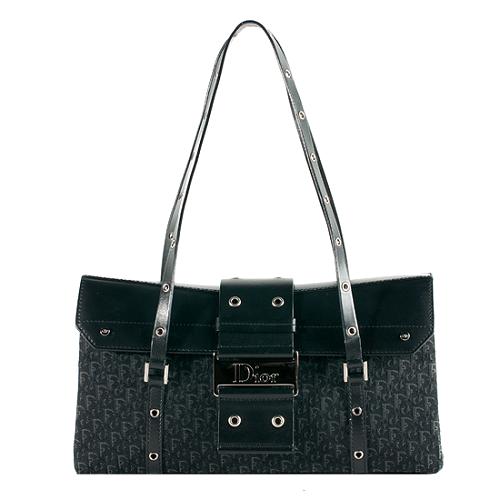 Dior Logo Street Chic Flap Small Tote