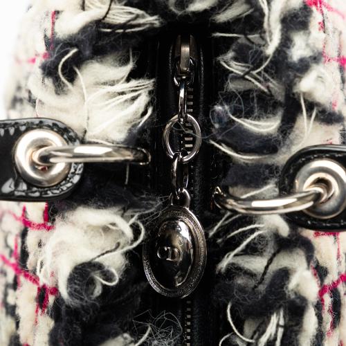 Dior Medium Tweed Cannage Lady Dior