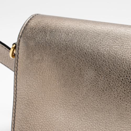 Dior Metallic Grained Calfskin Dio(R)evolution Flap Bag