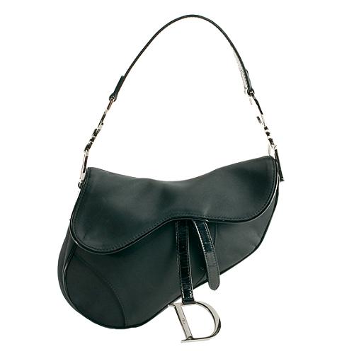 Dior Nylon Saddle Shoulder Handbag