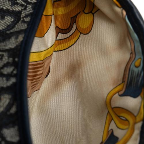 Dior Oblique Canvas Saddle