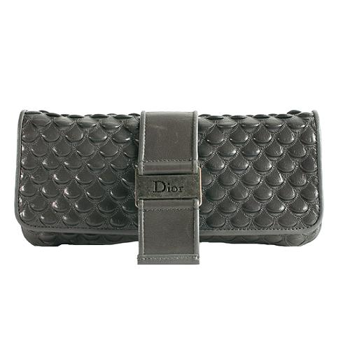 Dior Odyssey Fish Scale Shoulder Handbag