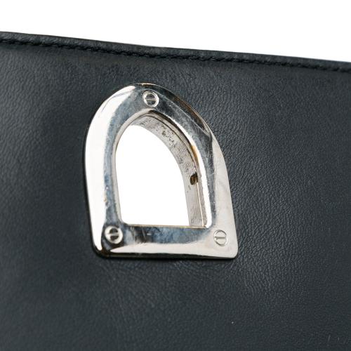 Dior Patent Microcannage Diorama Crossbody Bag
