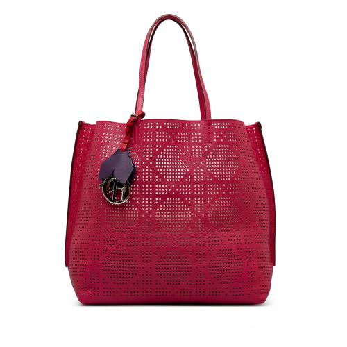 Dior Perforated Cannage Dioriva Tote
