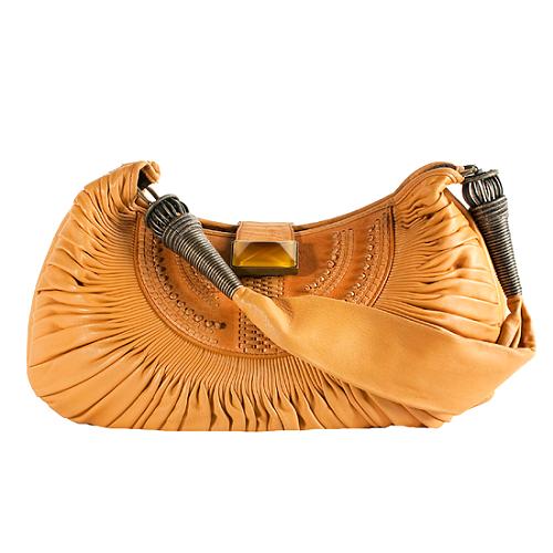 Dior Plisse Hobo Handbag